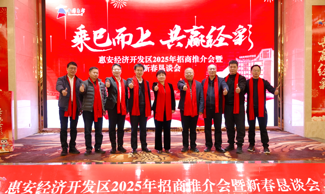 乘巳而上 共赢经彩——惠安经济开发区2025年招商推介会暨新春恳谈会圆满举行(图2)
