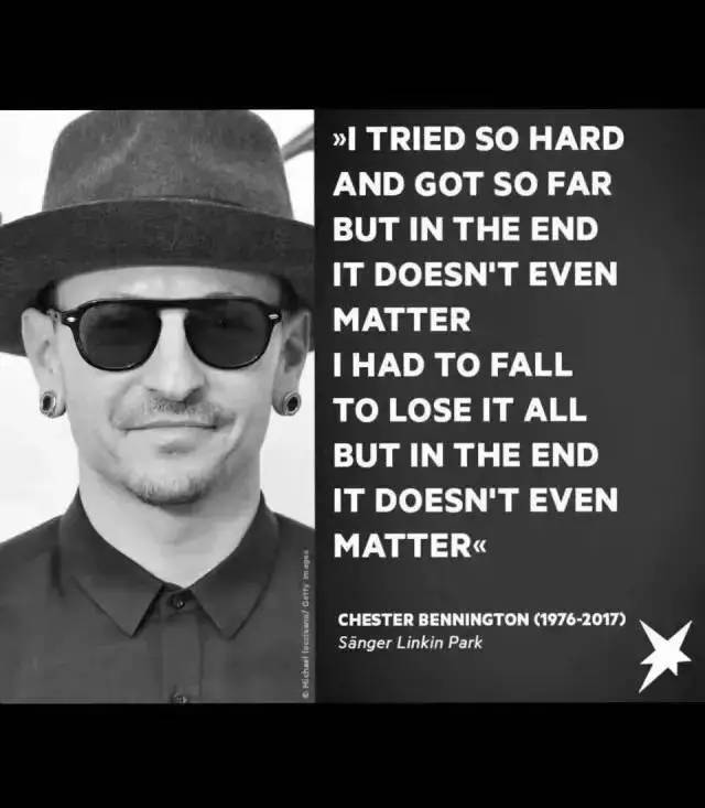 林肯公园主唱Chester Bennington 离世(图8)