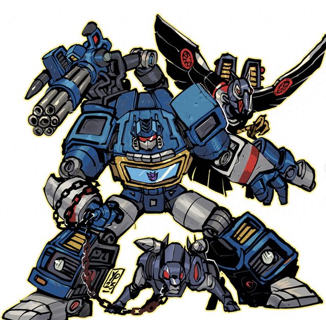 变形金刚5位角色全新设计声波变厢货救护车变救护船(图1)