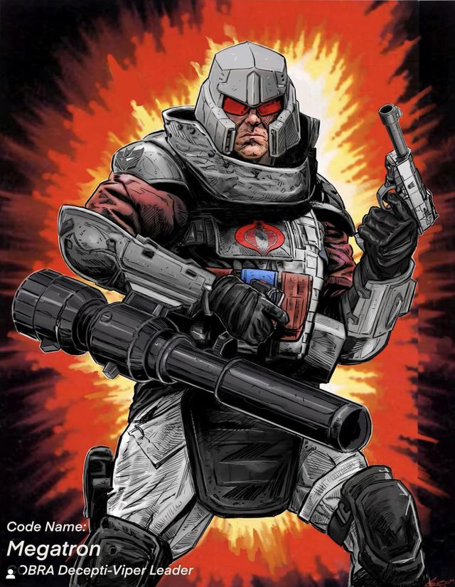 当变形金刚遇上特种部队：一场创意混搭的视觉盛宴(图2)