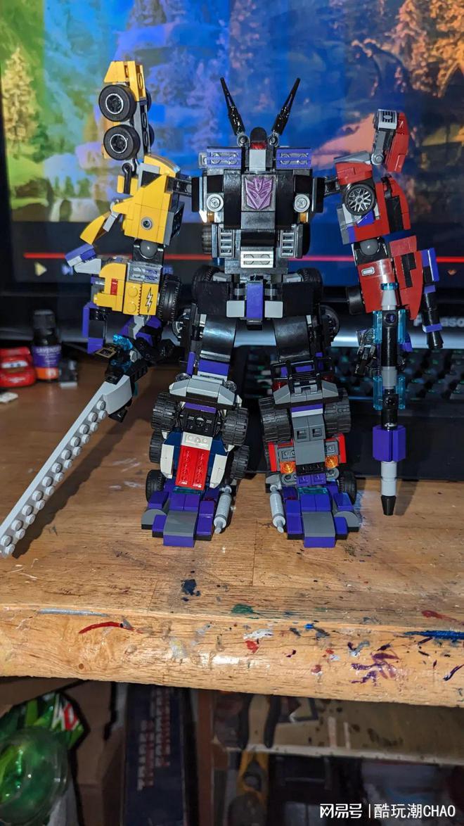 狂派最强合体！飞天虎的暴力美学与乐高MOC的极致演绎(图2)