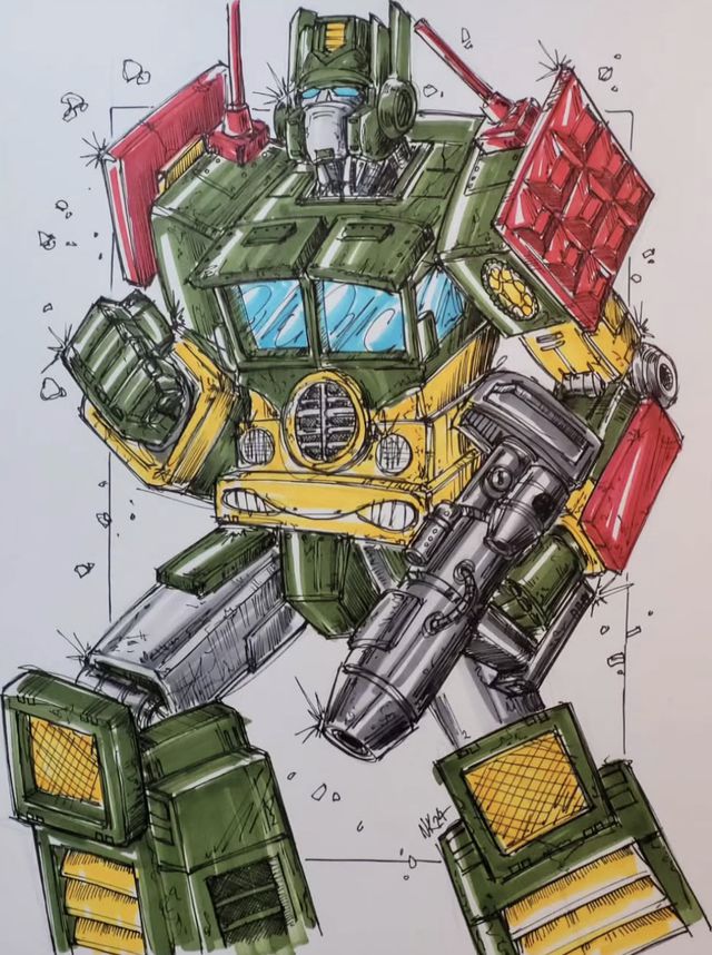 变形金刚与忍者神龟联动飞毛腿变莱昂纳多声波变米开朗基罗(图5)